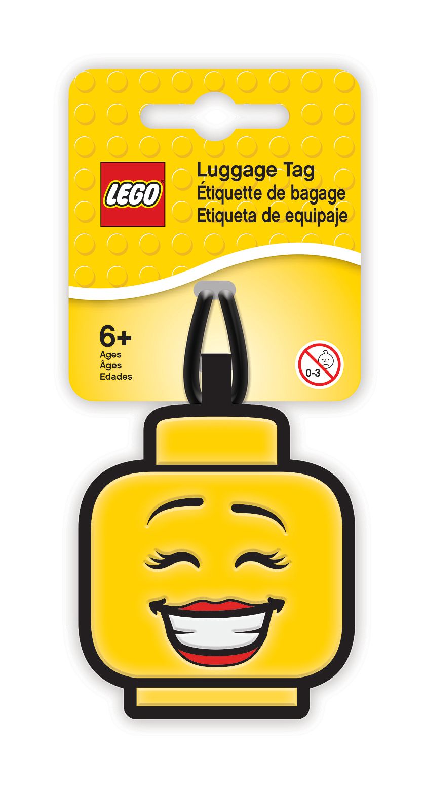 LEGO Girl Luggage Tag