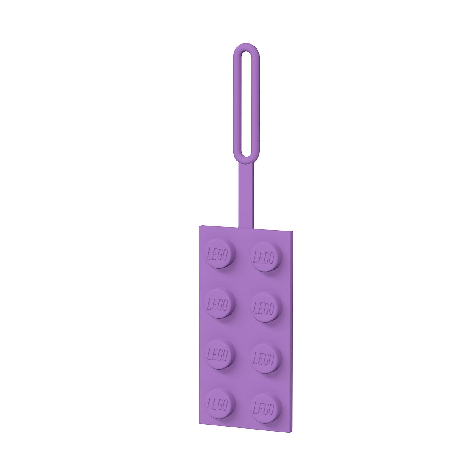 LEGO Lavender Brick Luggage Tag