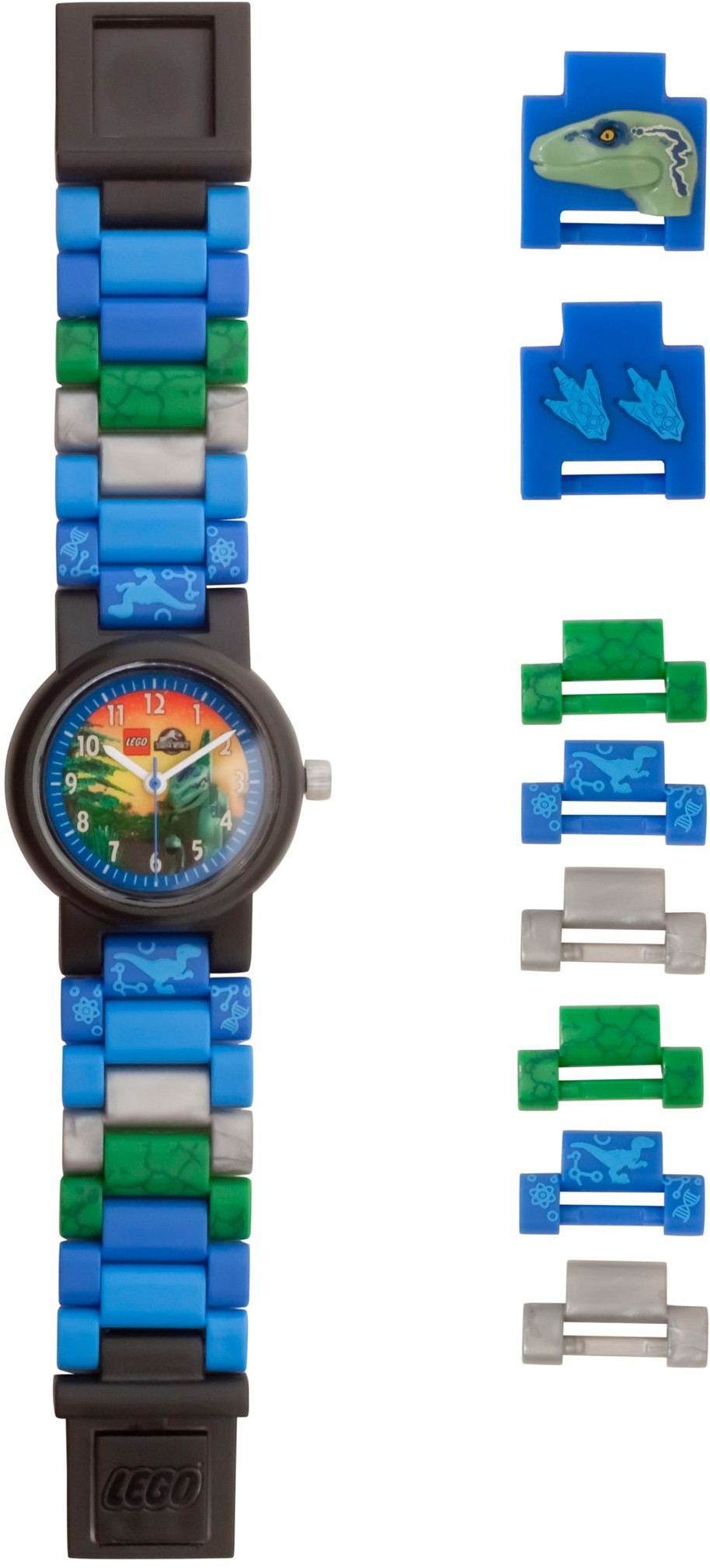 LEGO Jurassic World Blue Buildable Watch