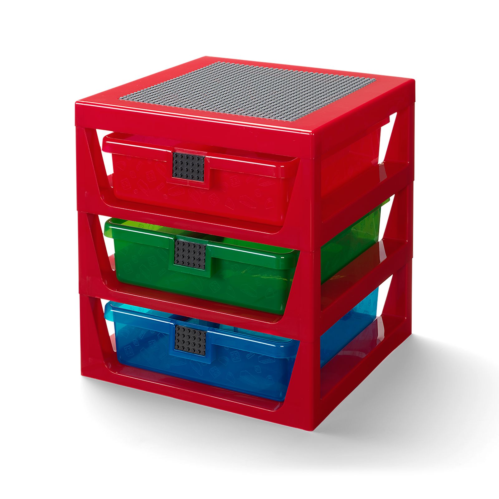 LEGO 3-Drawer Storage (Red)