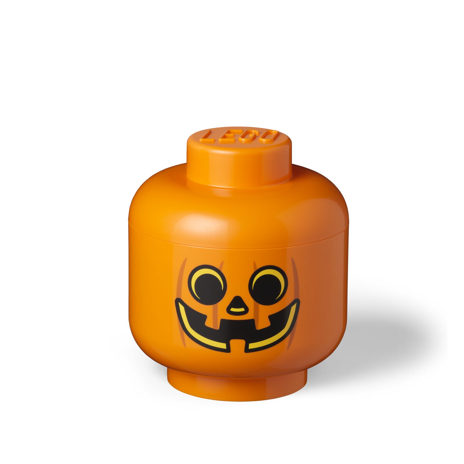 LEGO Storage Head L (Pumpkin)