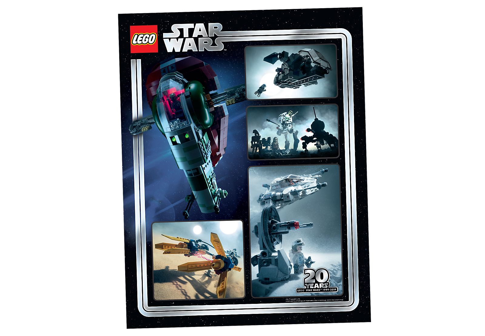 LEGO Star Wars 20th Anniversary Art Print