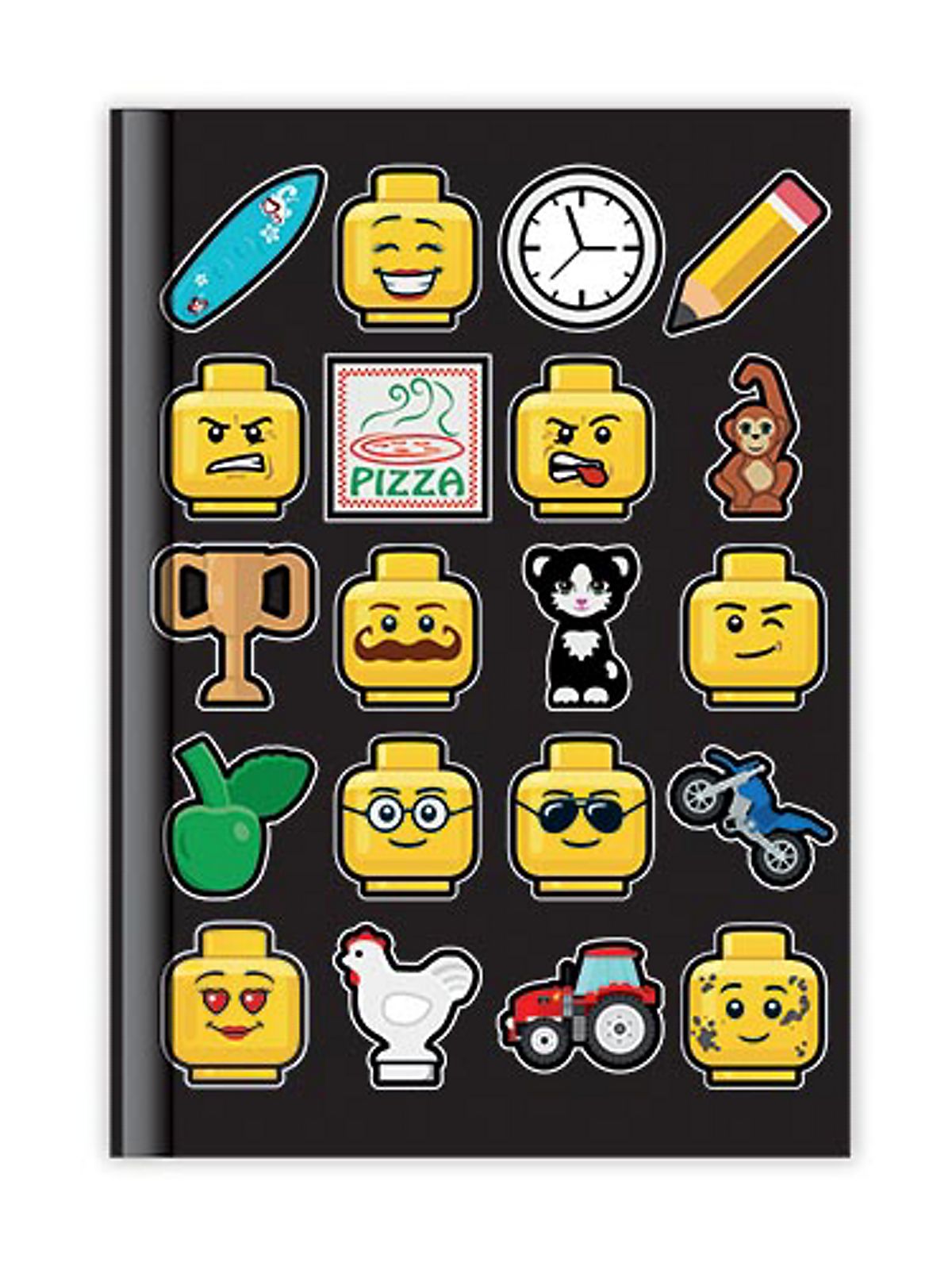 LEGO Minifigure Notebook