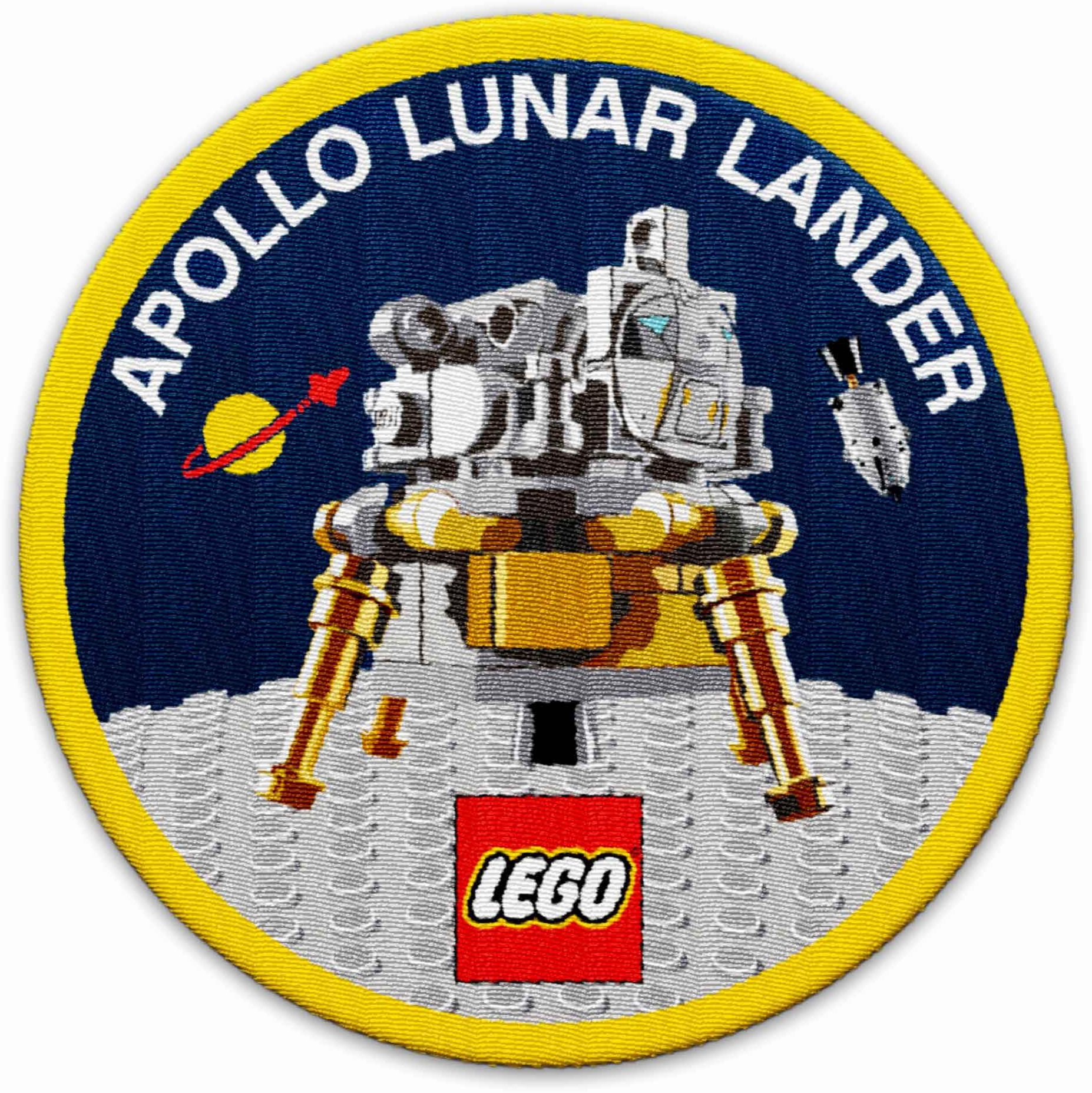 LEGO NASA Apollo 11 Lunar Lander Patch