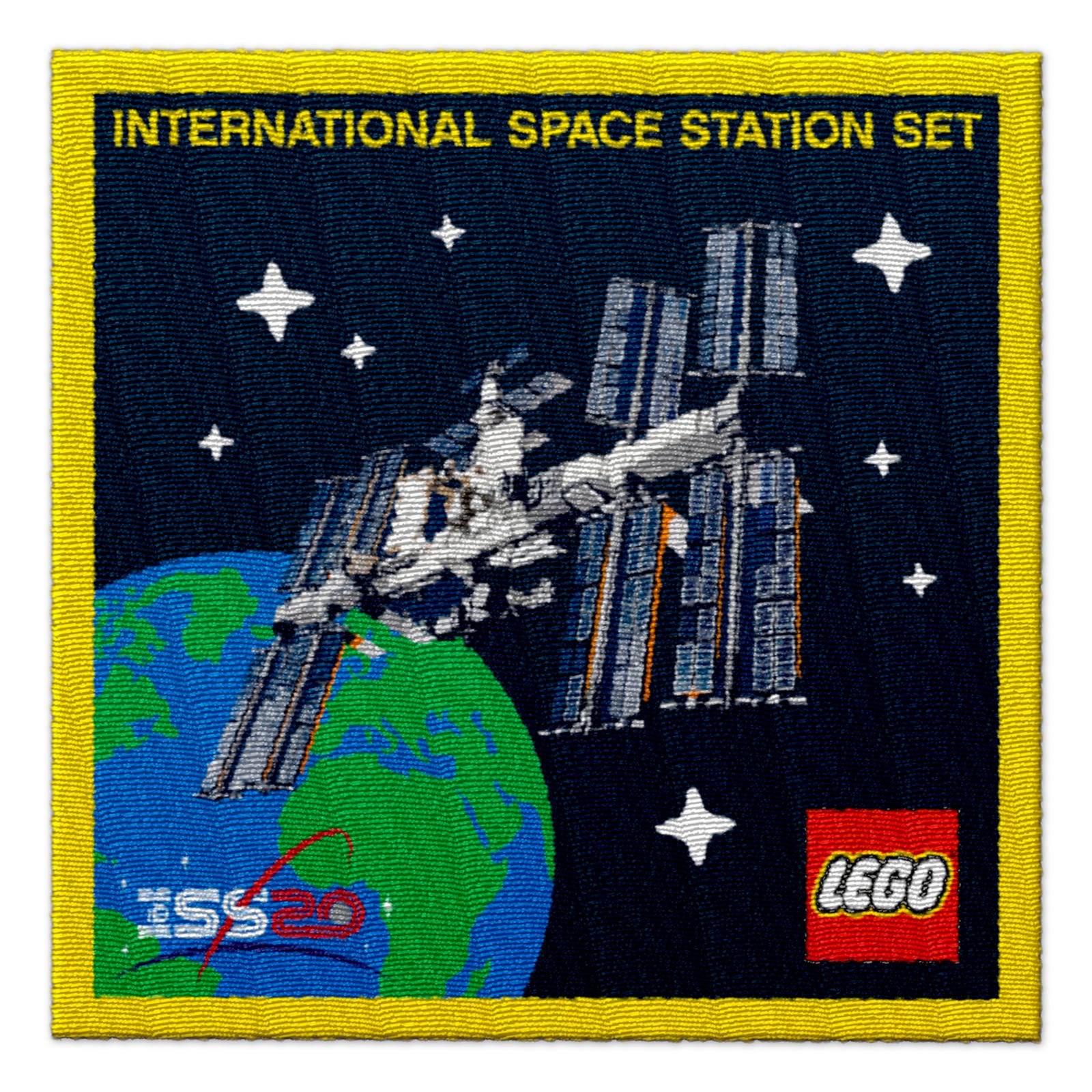 LEGO International Space Station Patch