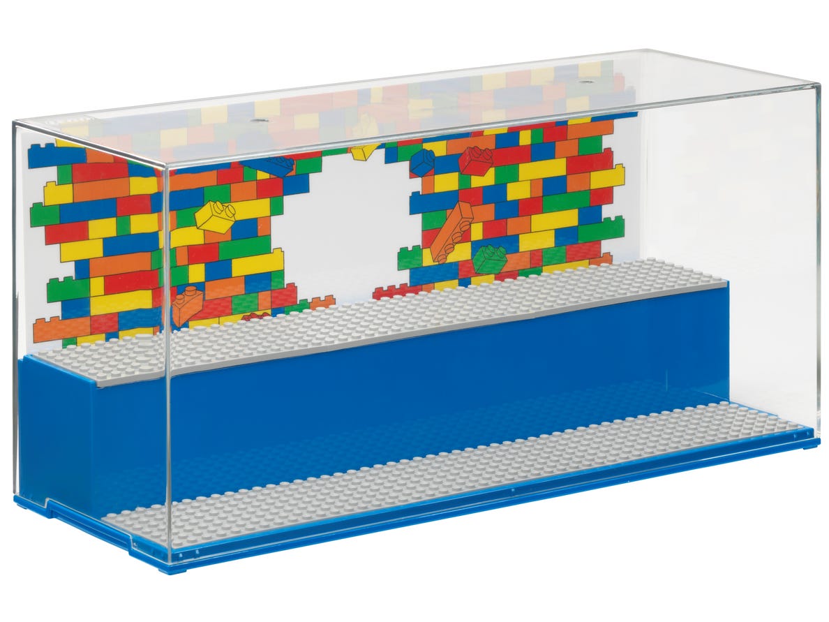 Main image of LEGO Play and Display Case (Blue) (5006157-1)