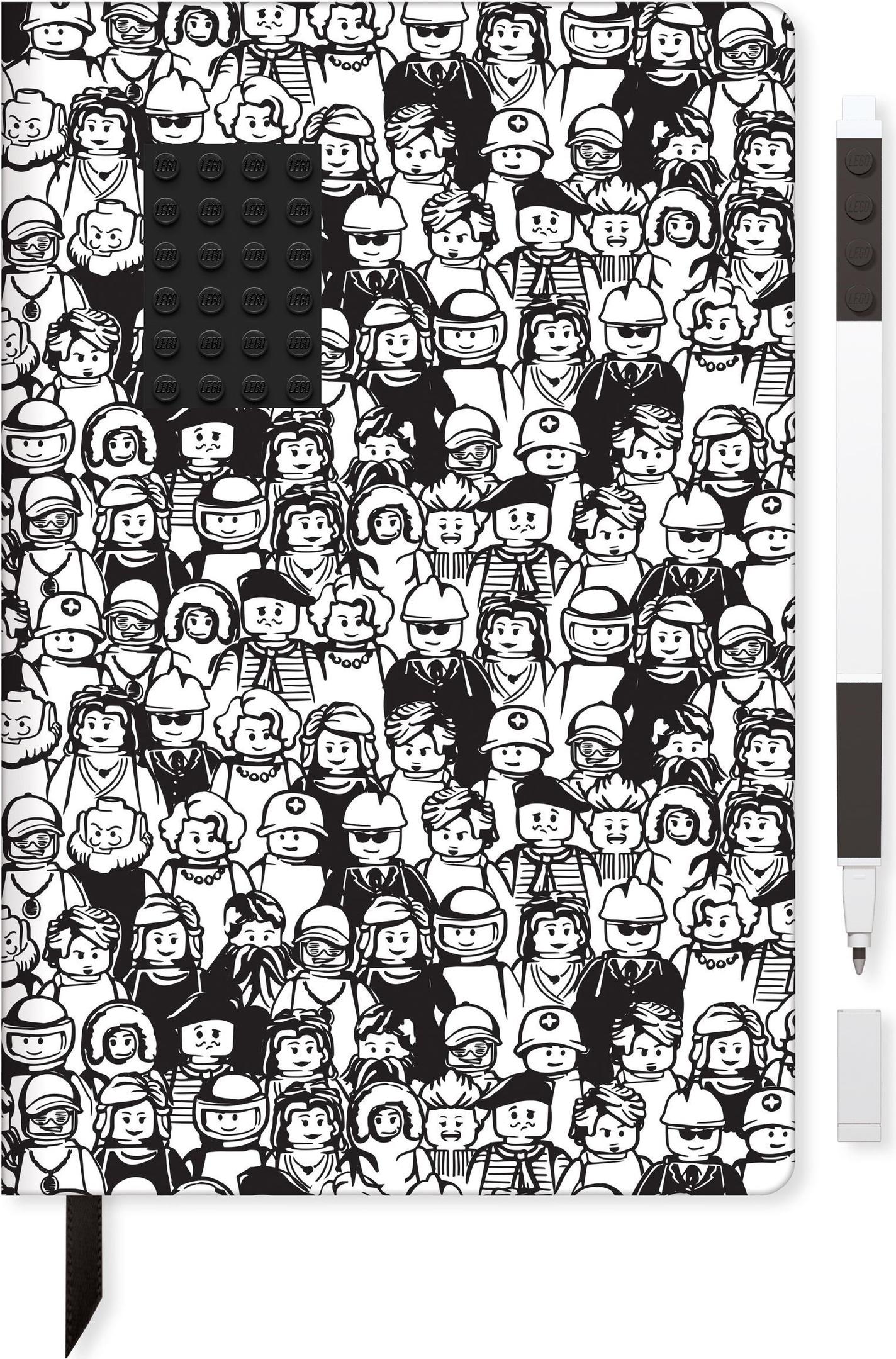 LEGO Notebook with 1 Pen: Minifigure