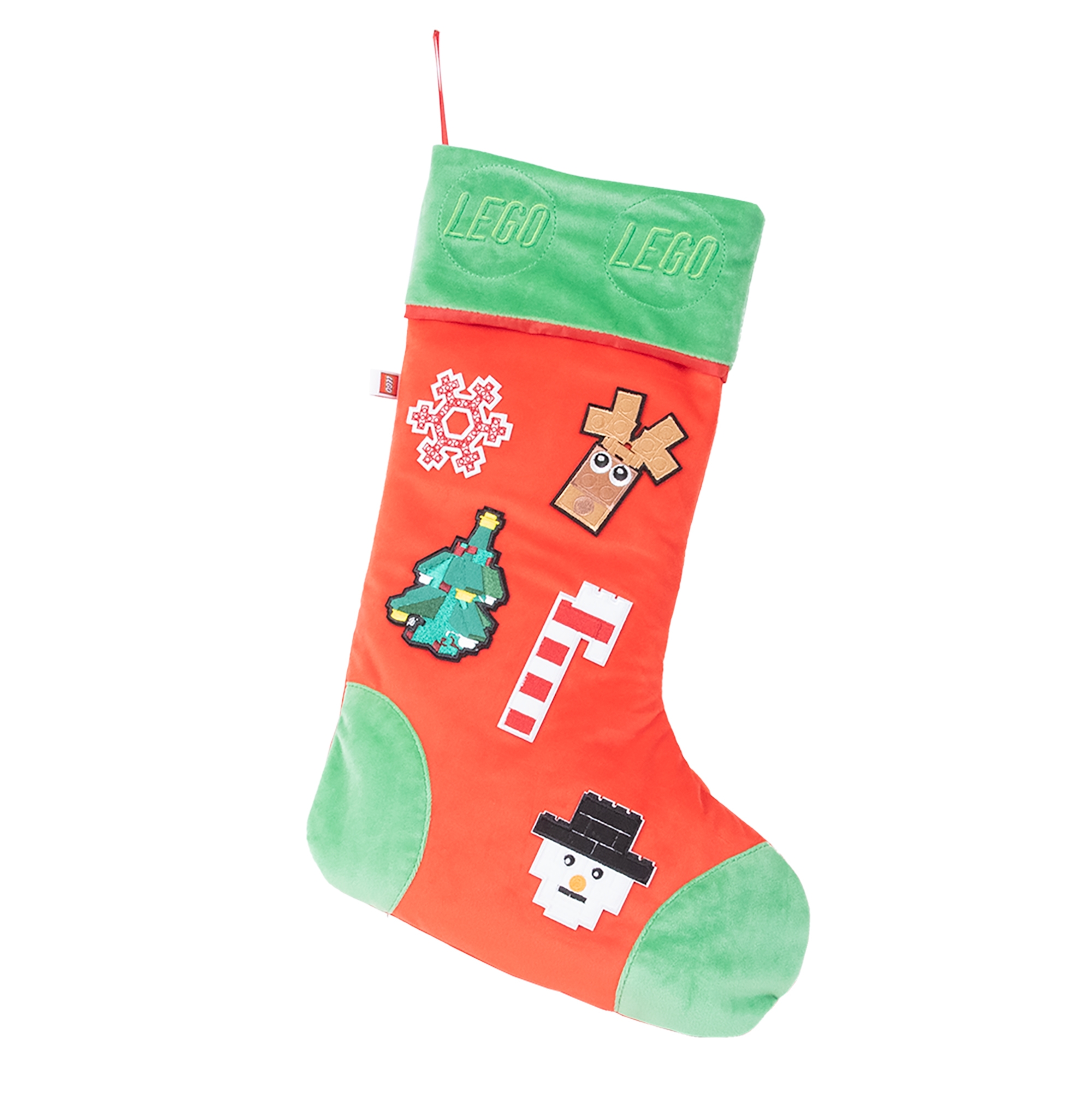 LEGO Stocking - Green Brick