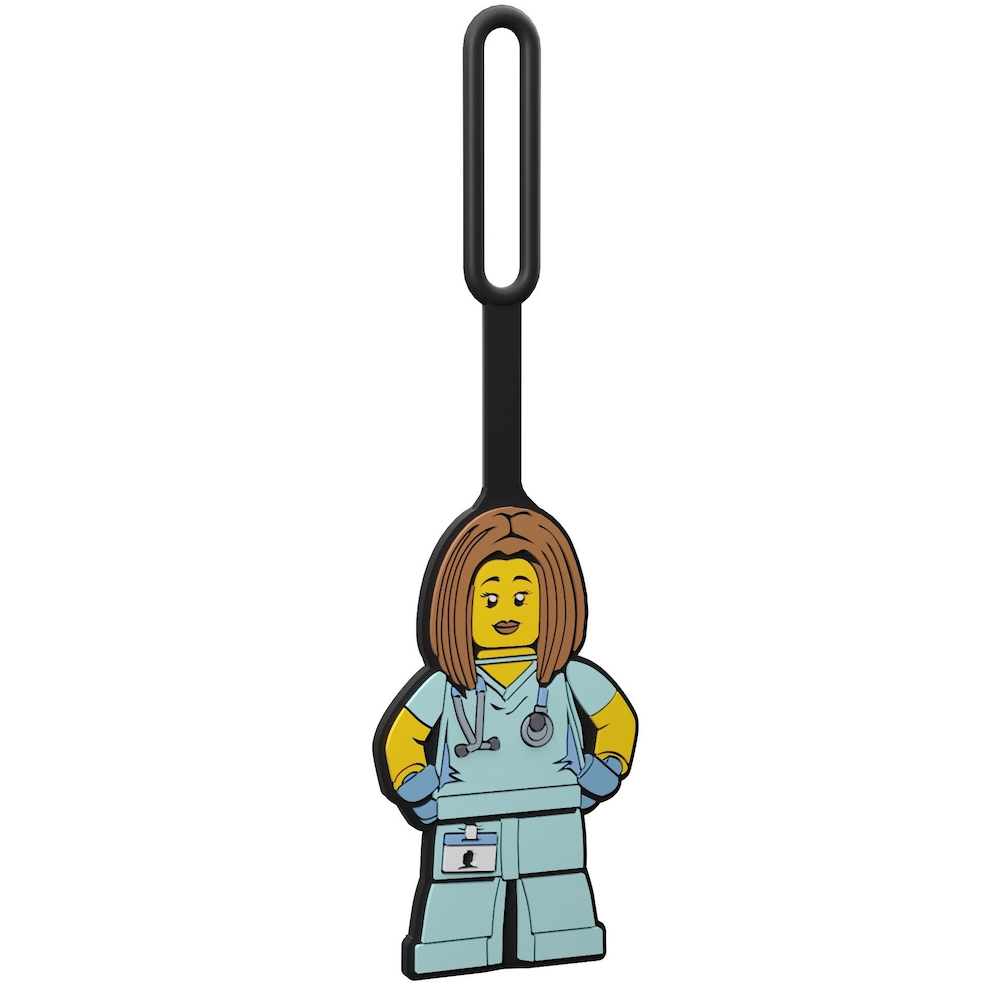 LEGO Nurse Bag Tag