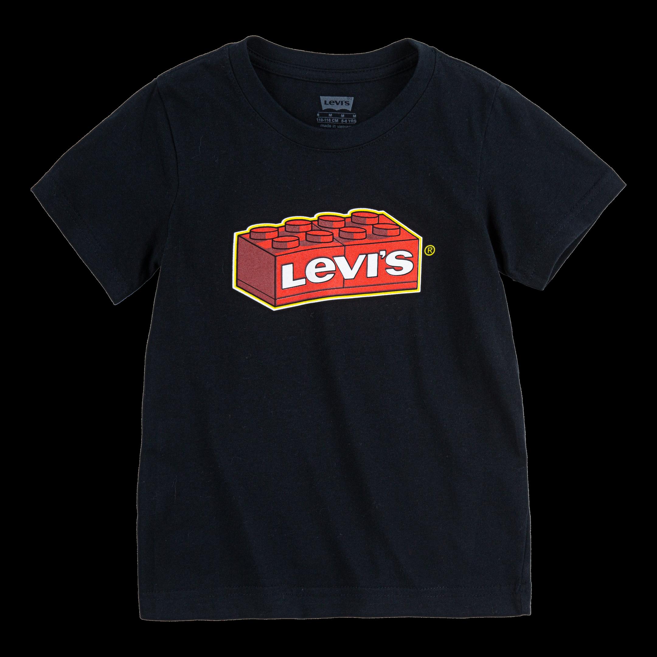LEGO Levi's x LEGO Logo T-Shirt (Black Brick)