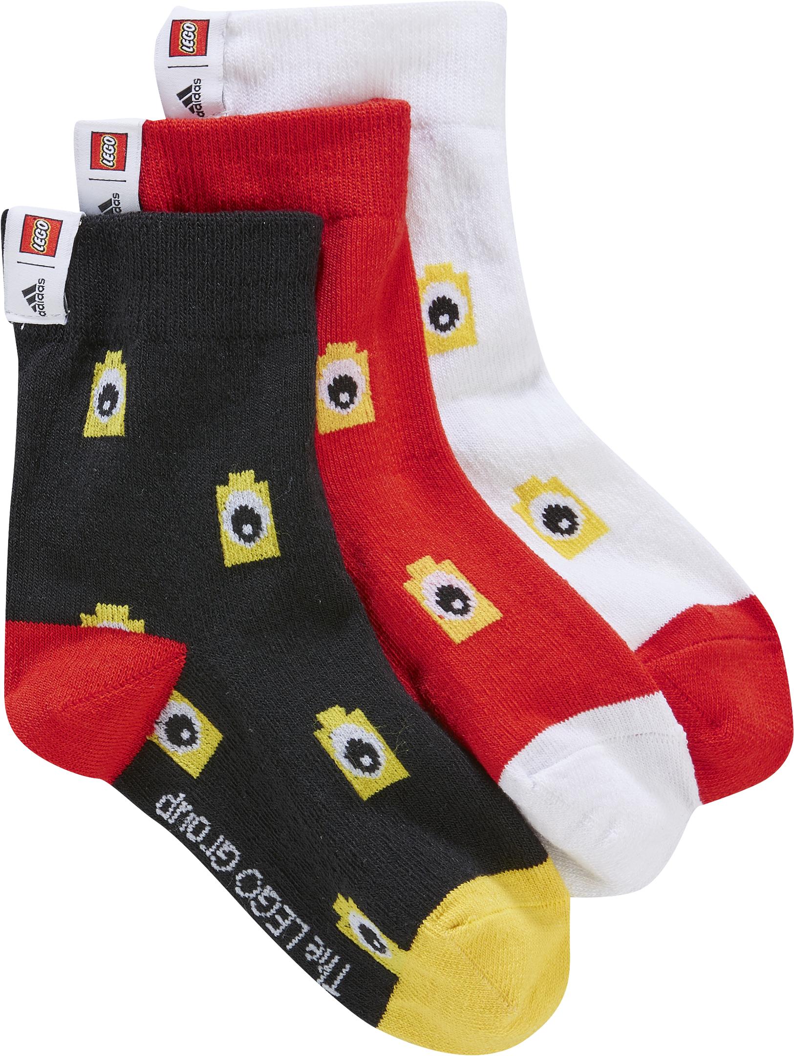 LEGO adidas x LEGO Engineered Crew Socks 3 Pairs