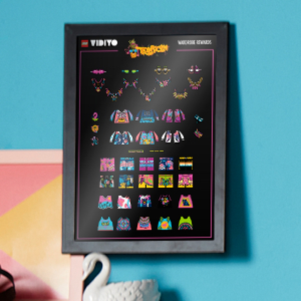 LEGO TROPICON Wardrobe Poster