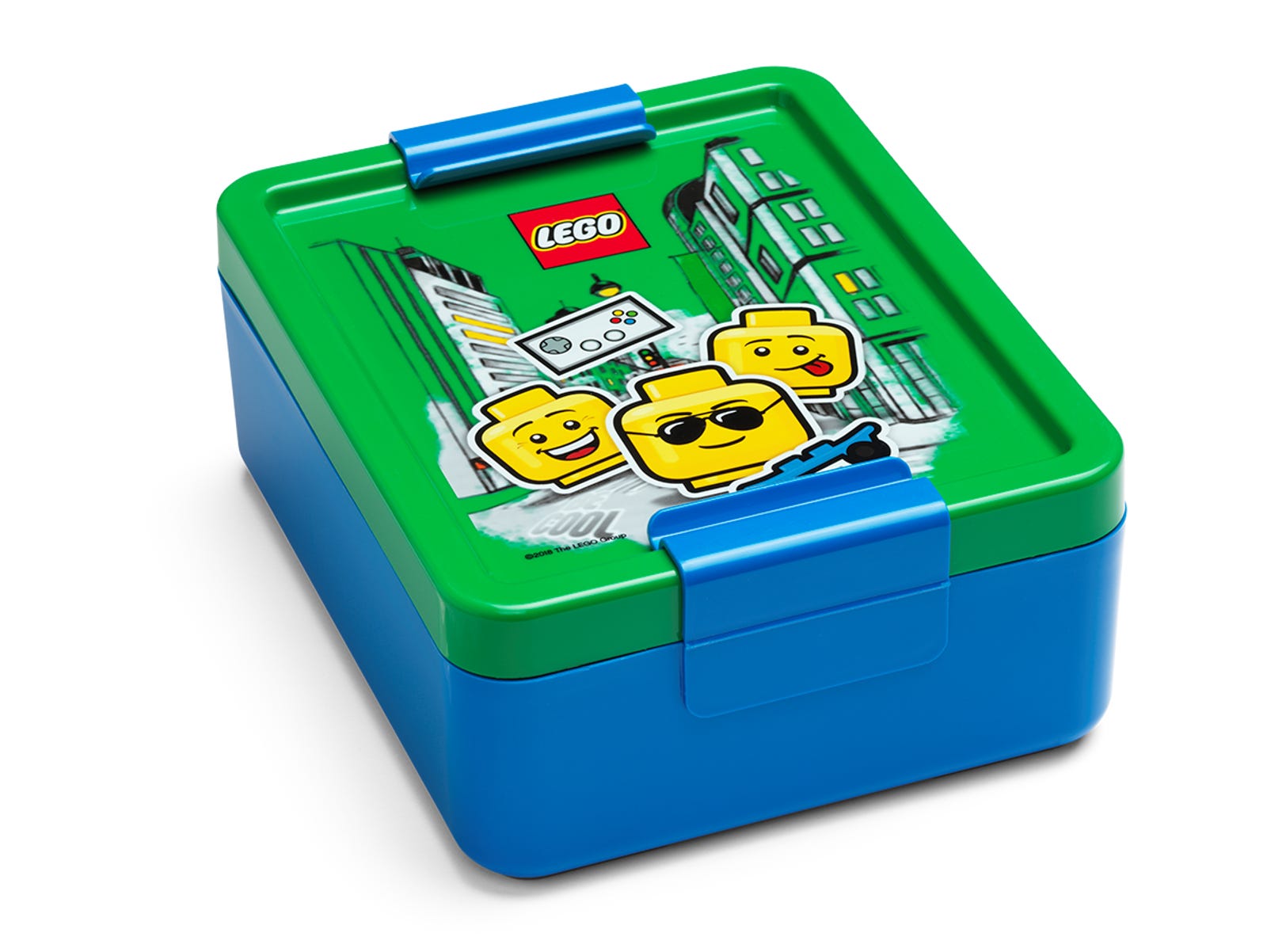 LEGO Boy Emoticon Lunch Box