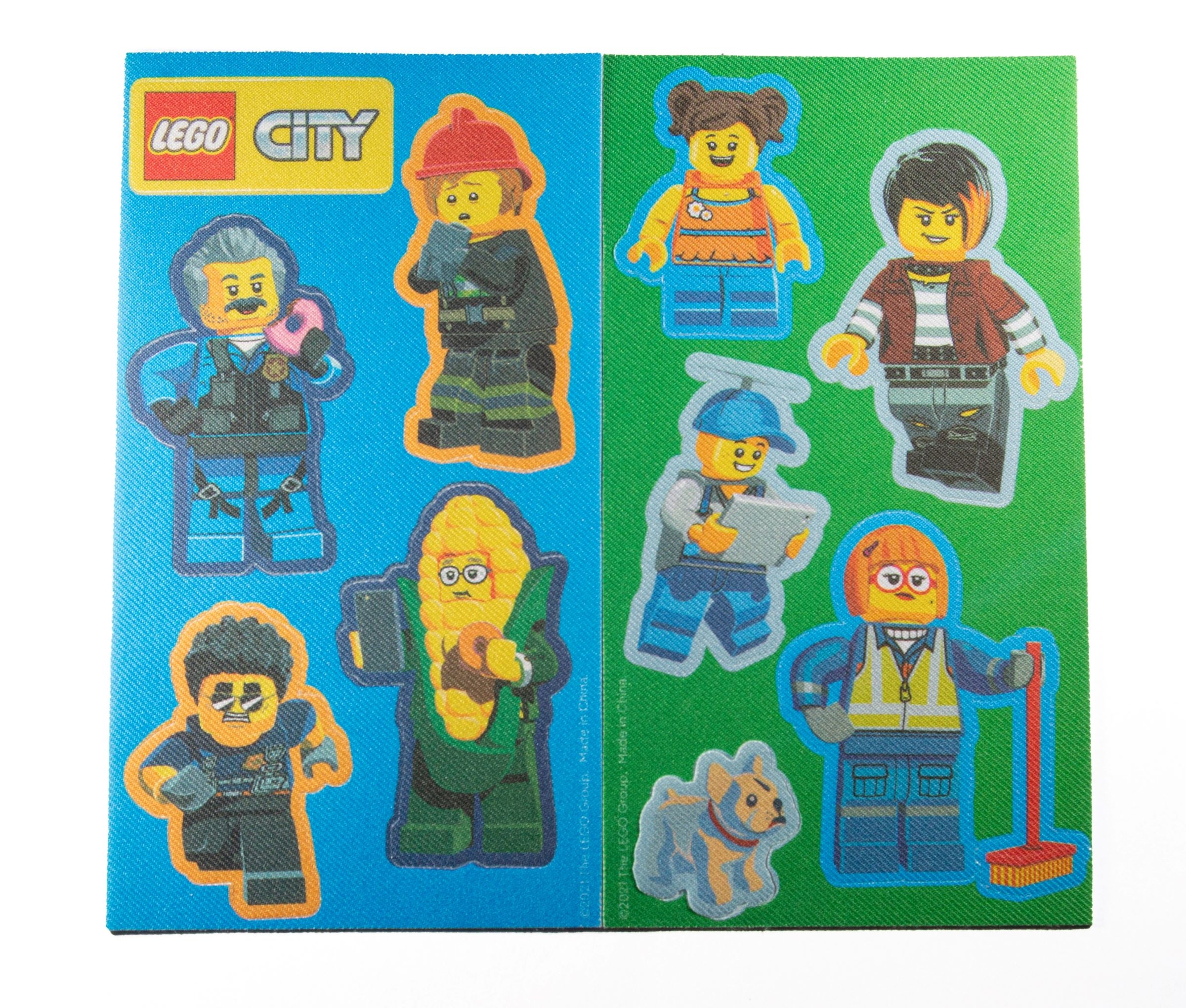 LEGO City Fabric Stickers