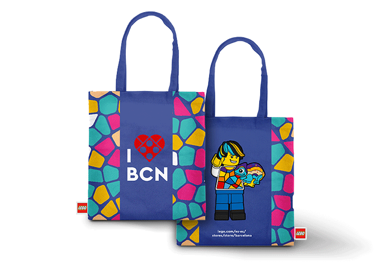 LEGO I [Heart] BCN Tote Bag