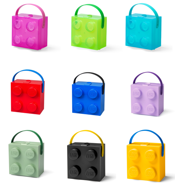 LEGO Box with Handle (All Colors)