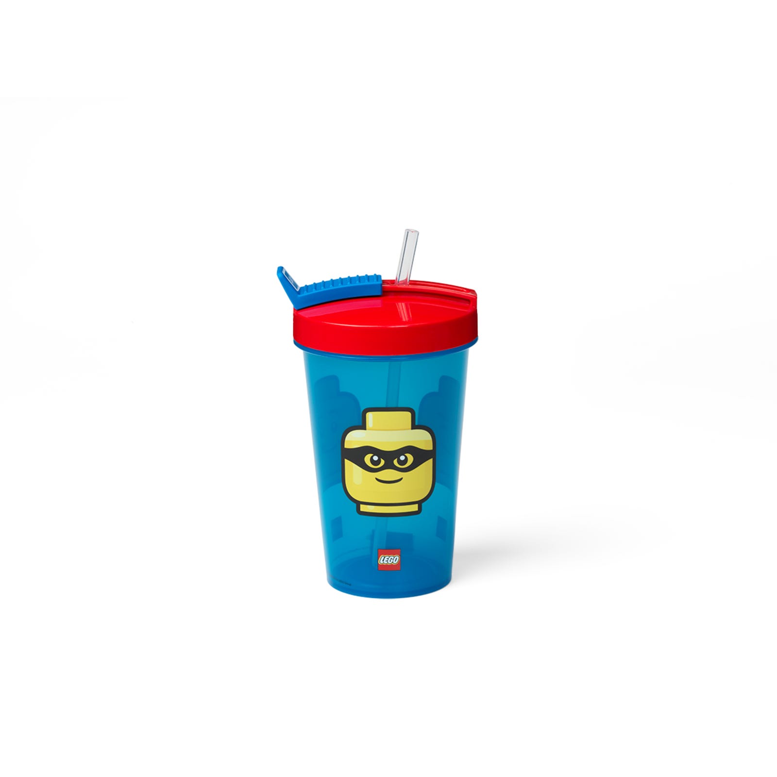 LEGO Emoticon Tumbler with Straw