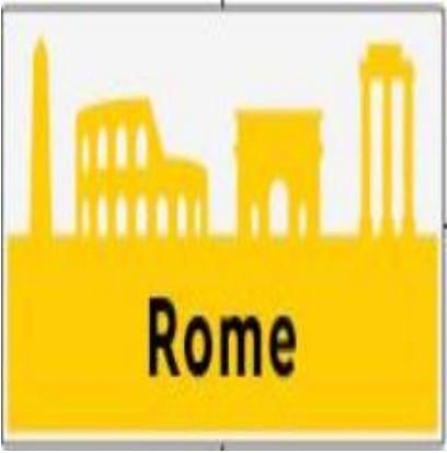 LEGO Rome Tile