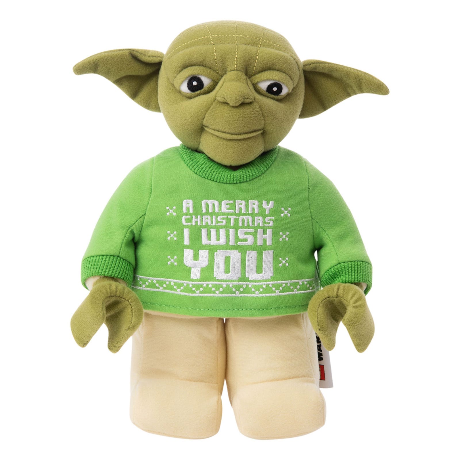 LEGO Yoda Holiday Minifigure Plush