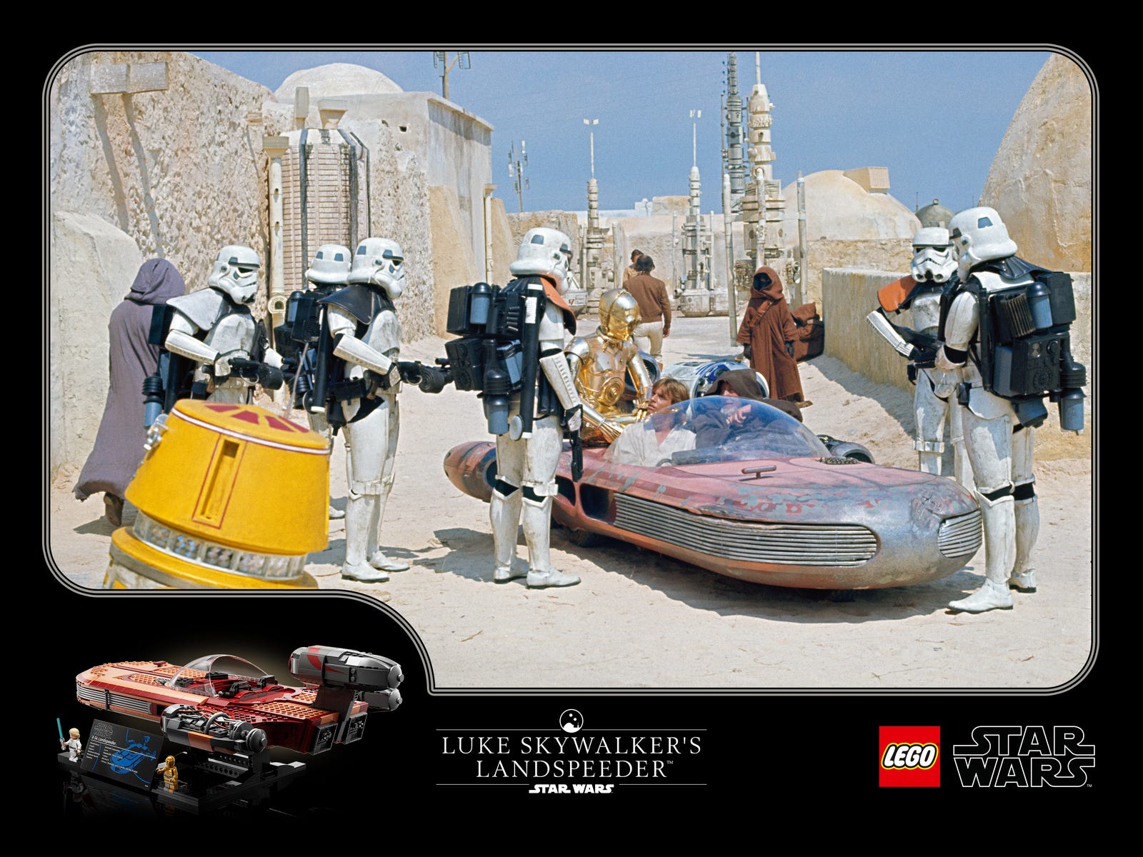 LEGO Exclusive Star Wars Landspeeder Print