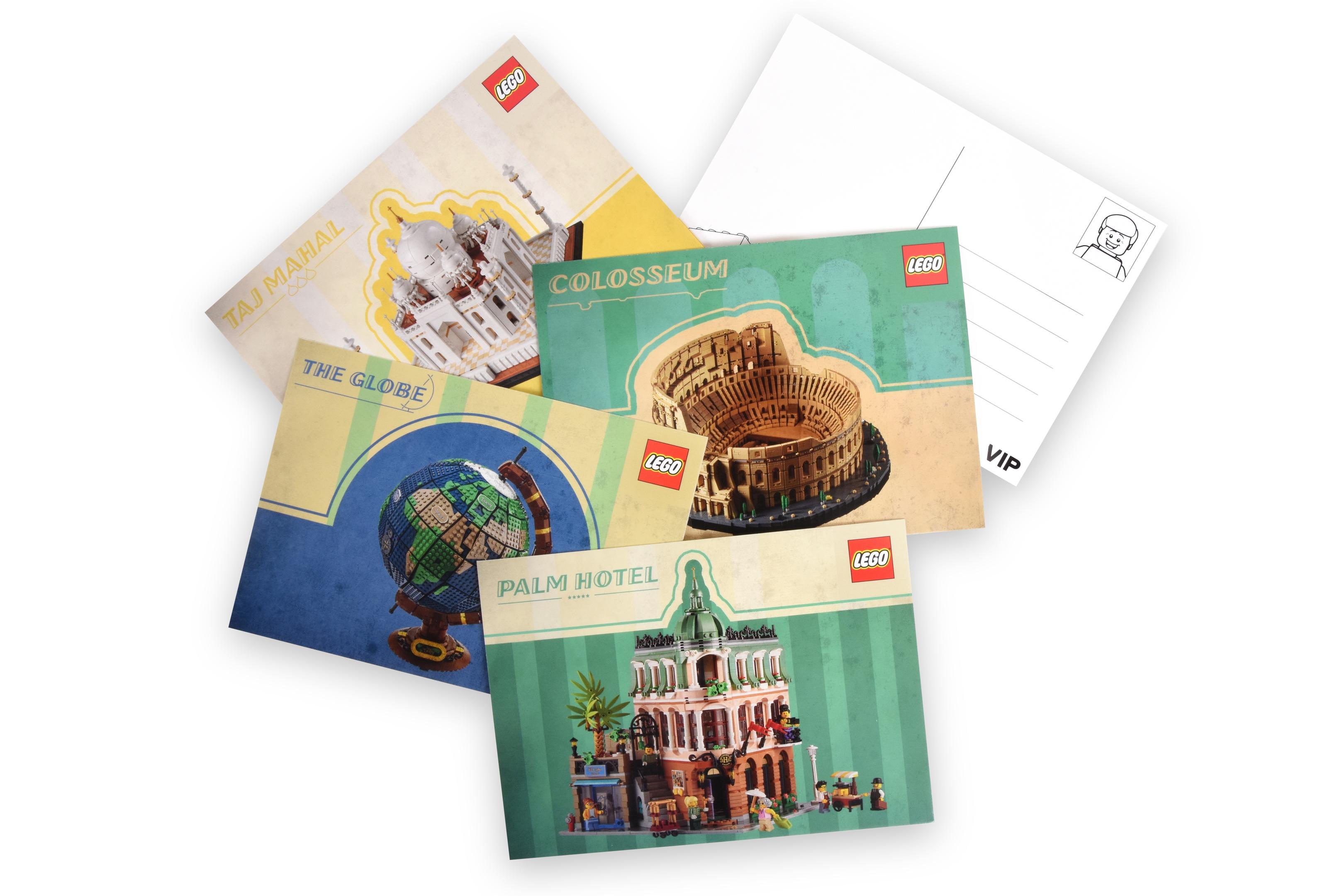 LEGO Travel Postcard Set