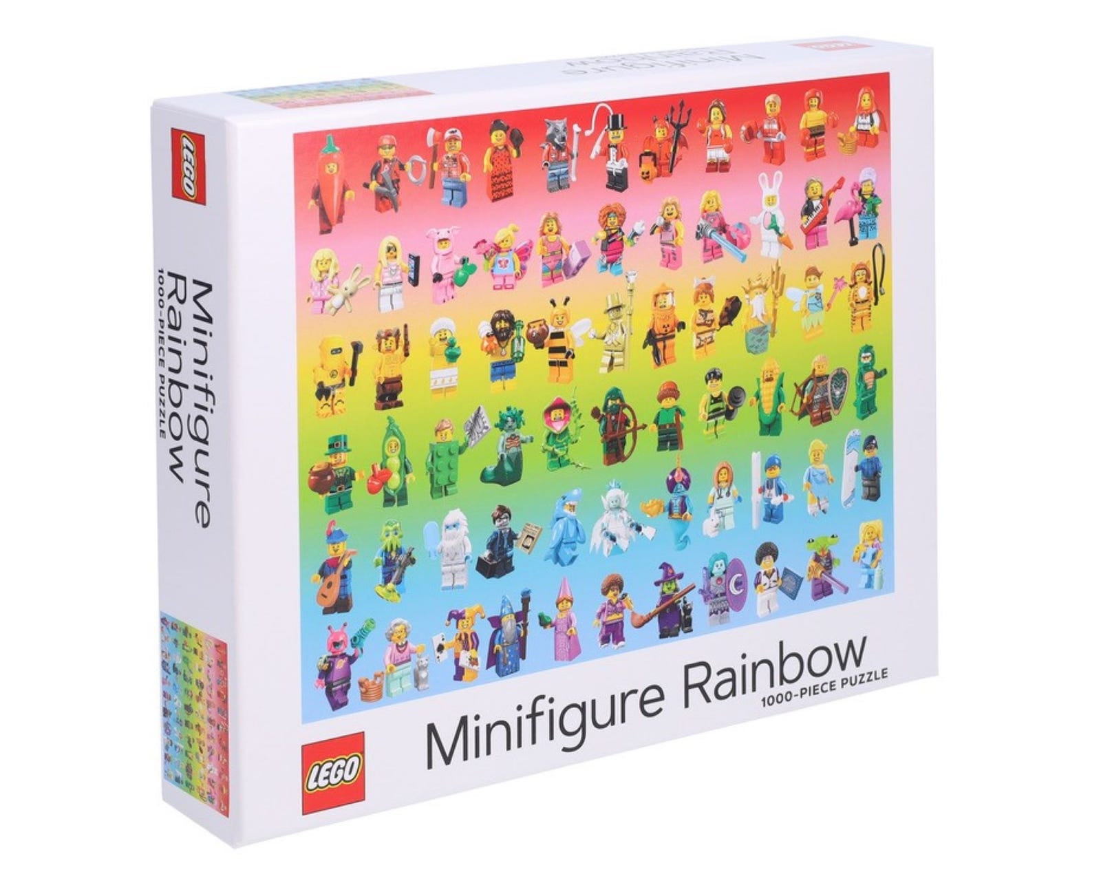 LEGO Minifigure Rainbow Puzzle