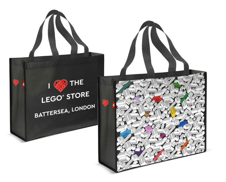 LEGO I [Heart] The LEGO Store Battersea, London Tote Bag