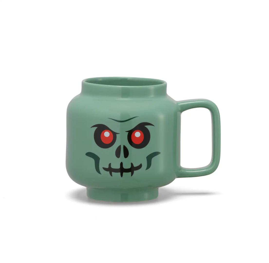 LEGO Minifigure Ceramic Mug (Green Skeleton 530ml)