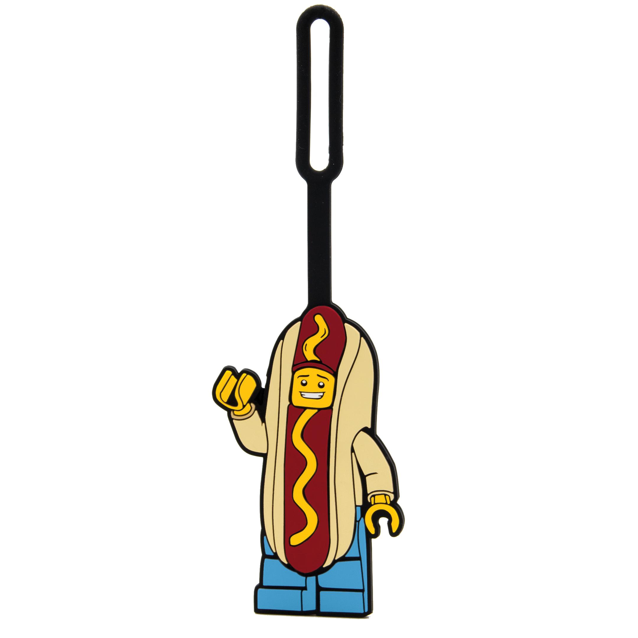 Hot Dog Guy Bag Tag