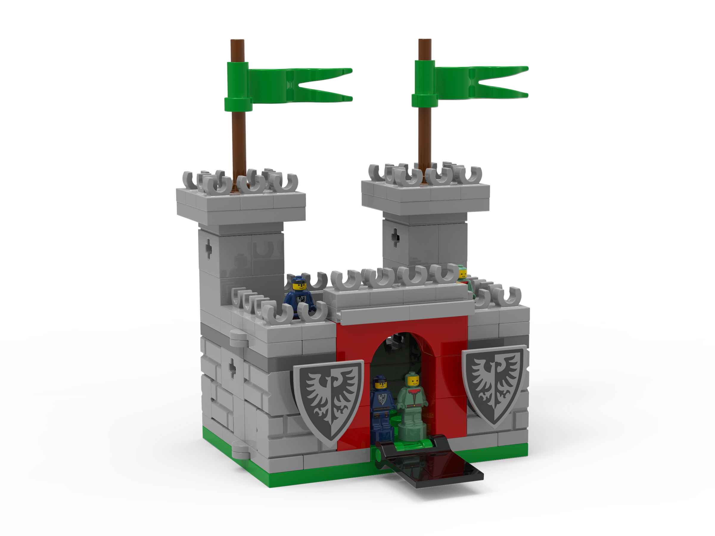 Main image of LEGO LBR Grey Castle (5008074-1)