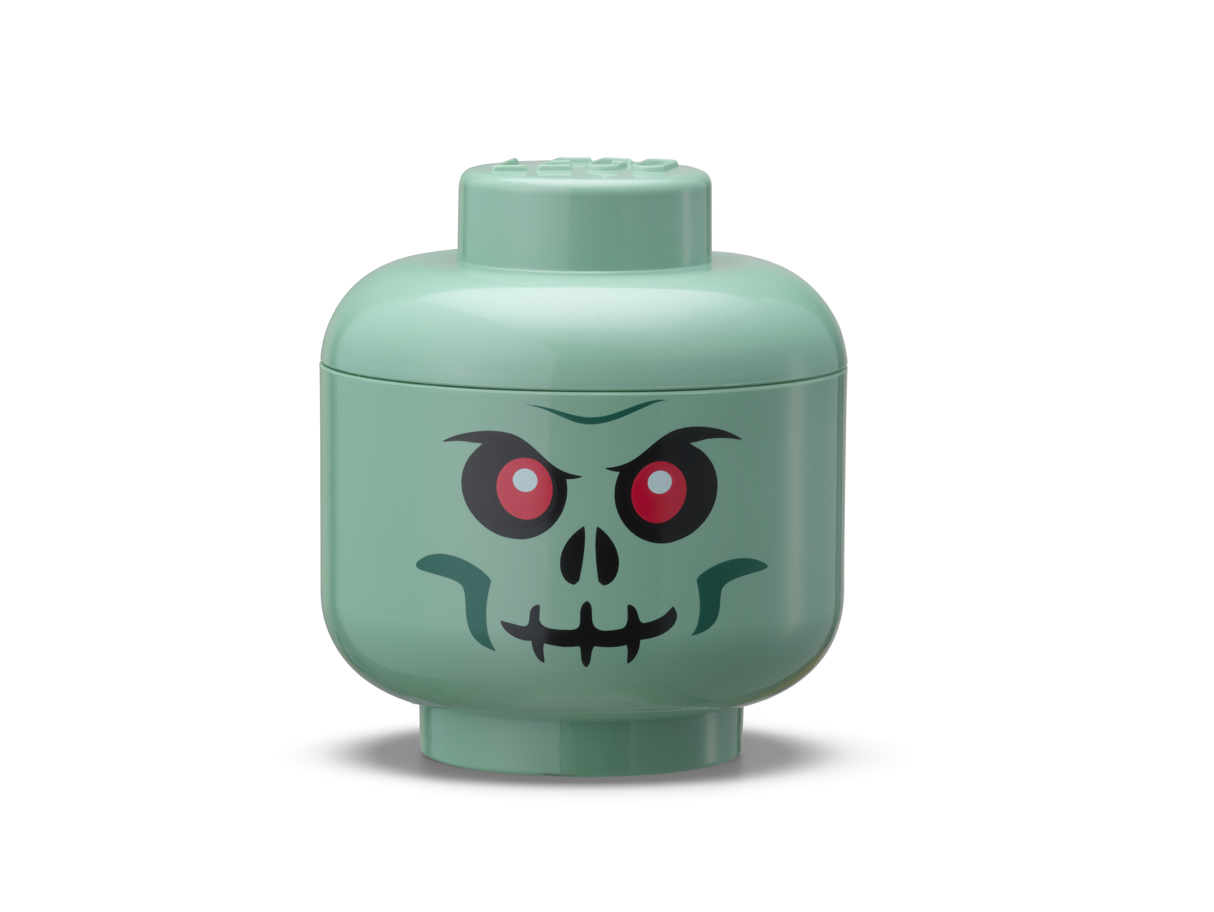 Main image of LEGO Storage Head Mini (Sand Green Skeleton) (5008081-1)