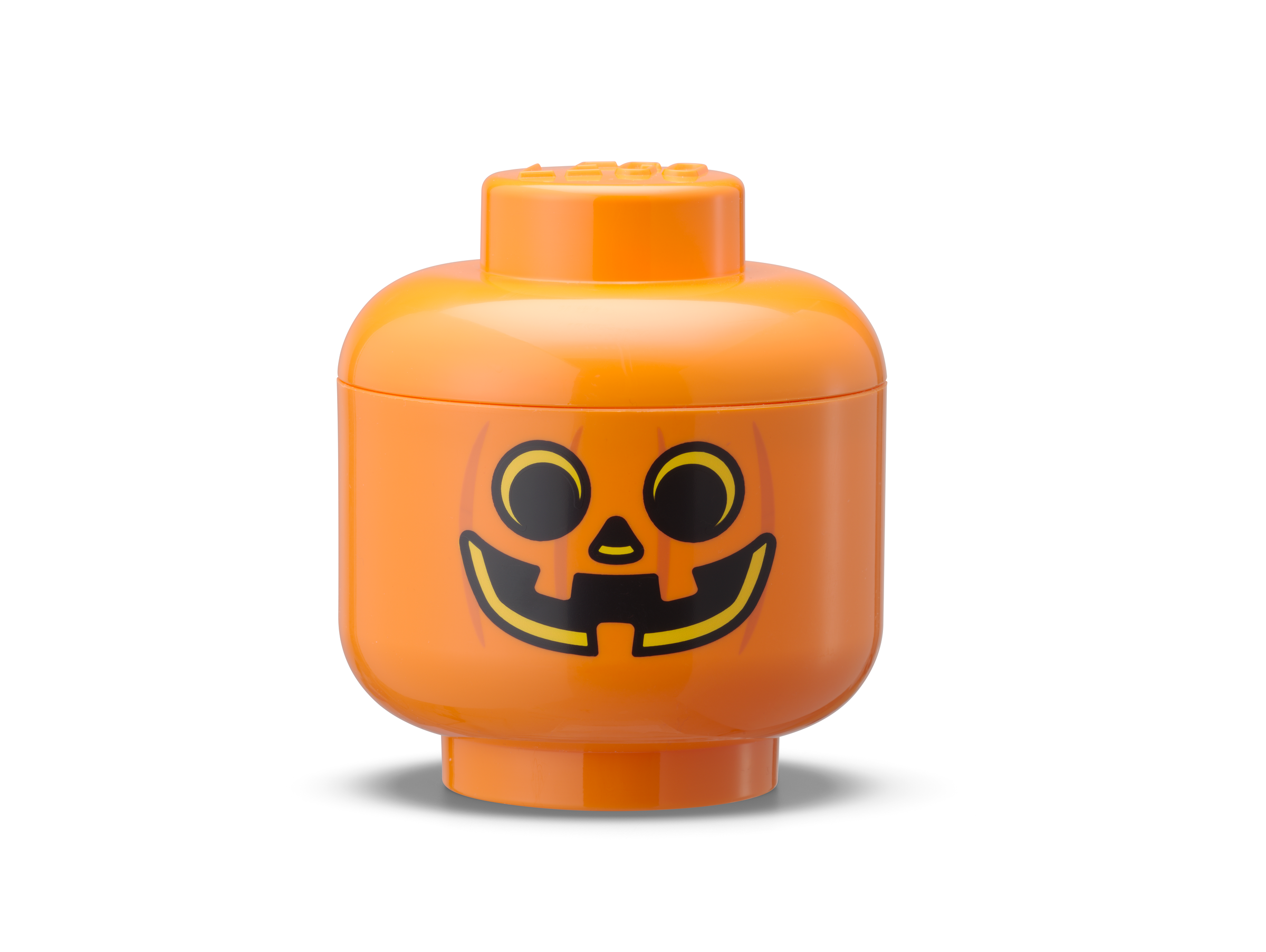 LEGO Storage Head Mini (Pumpkin)