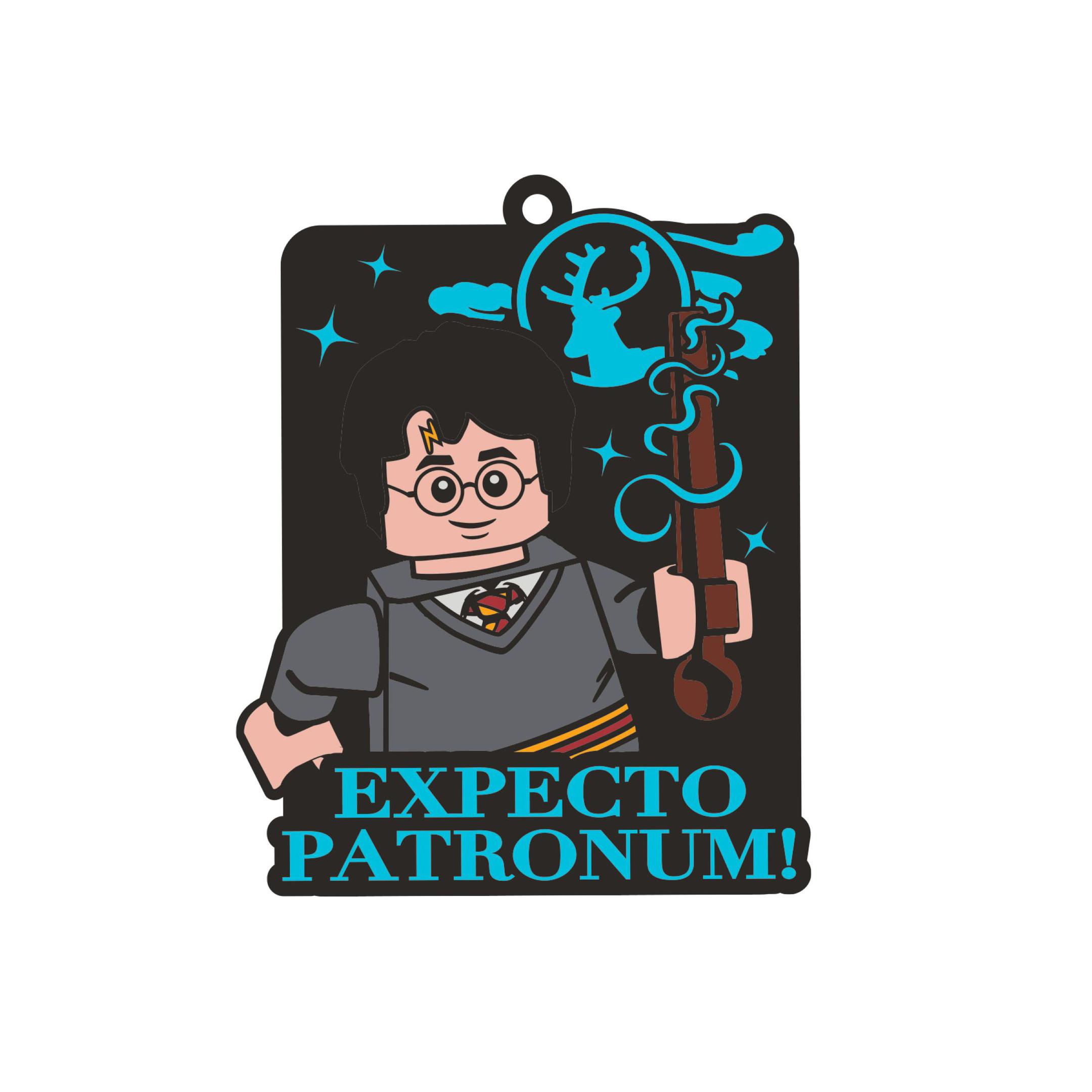 Main image of LEGO Expecto Patronum Magnet (5008094-1)