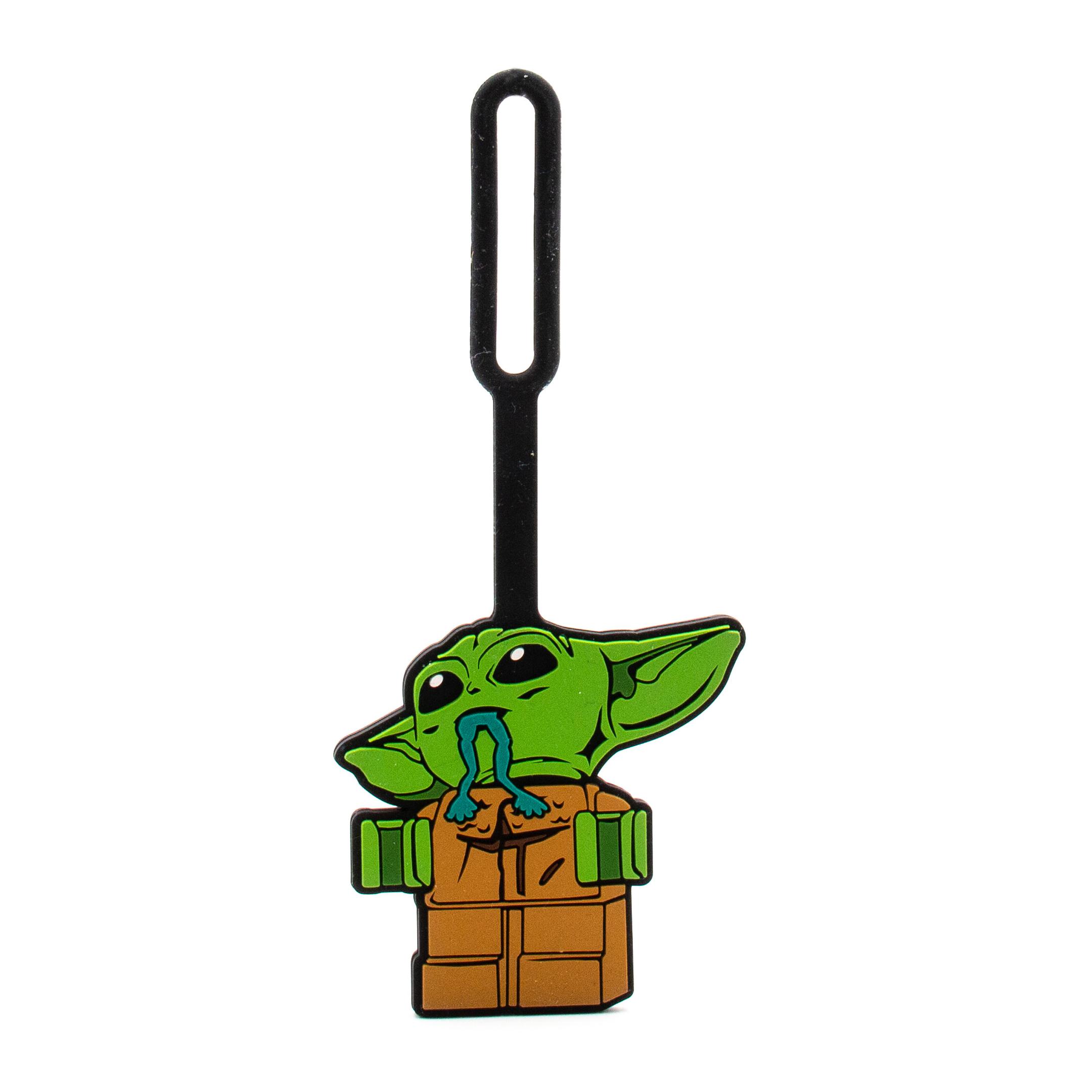 LEGO Grogu Yum Yum Bag Tag