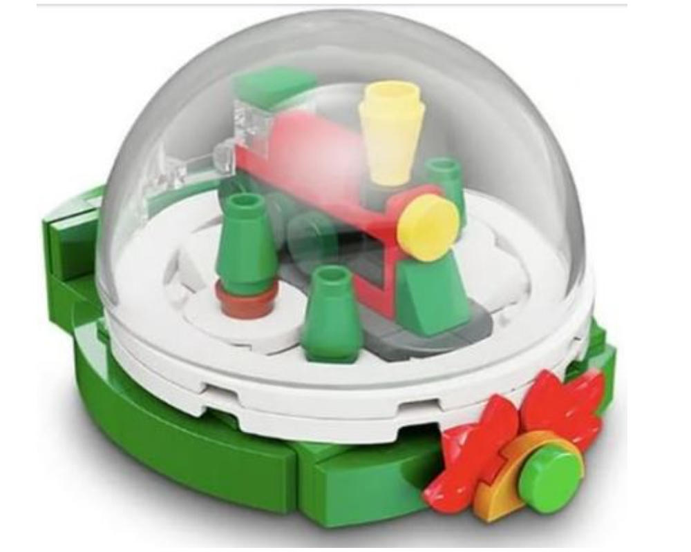 Main image of LEGO Holiday Train Snow Globe (5009027-1)