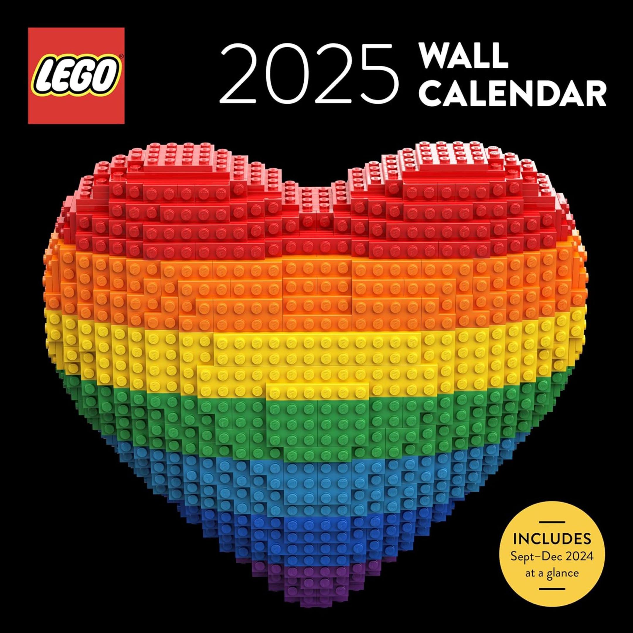 Main image of LEGO 2025 Wall Calendar (5009038-1)