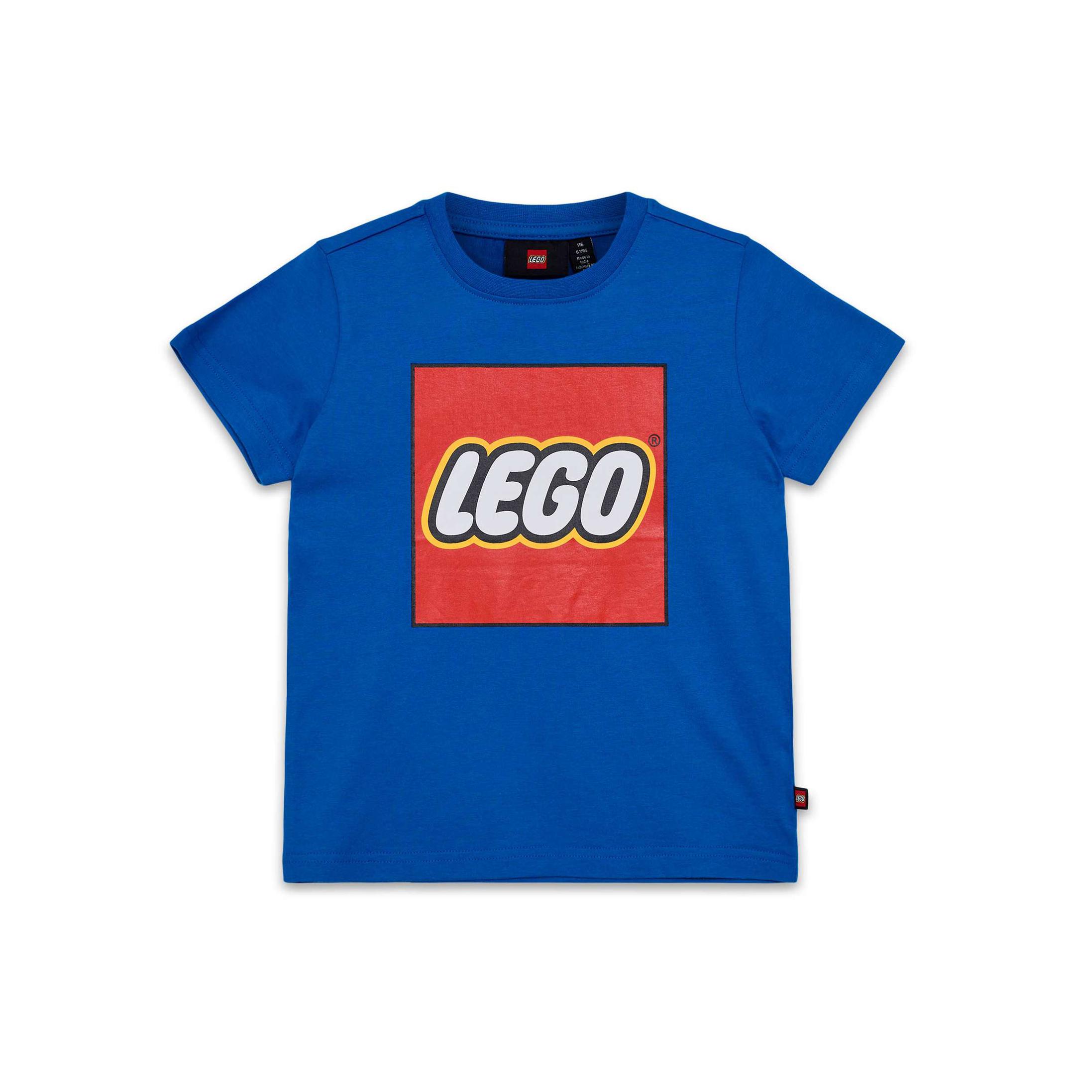 LEGO Kids' Short Sleeve Logo T-Shirt – Blue