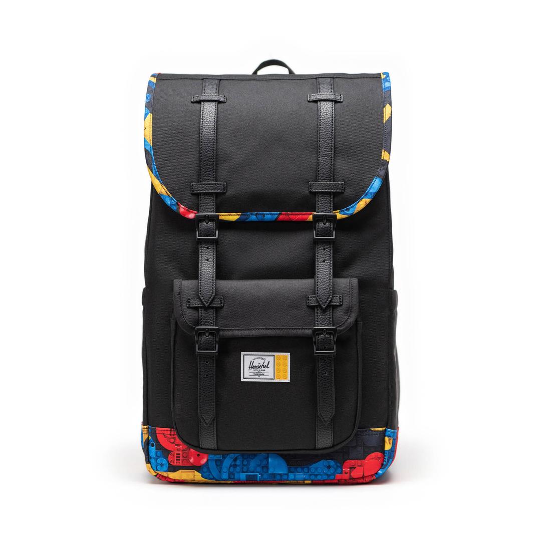 Herschel Little America Backpack - Abstract Bricks