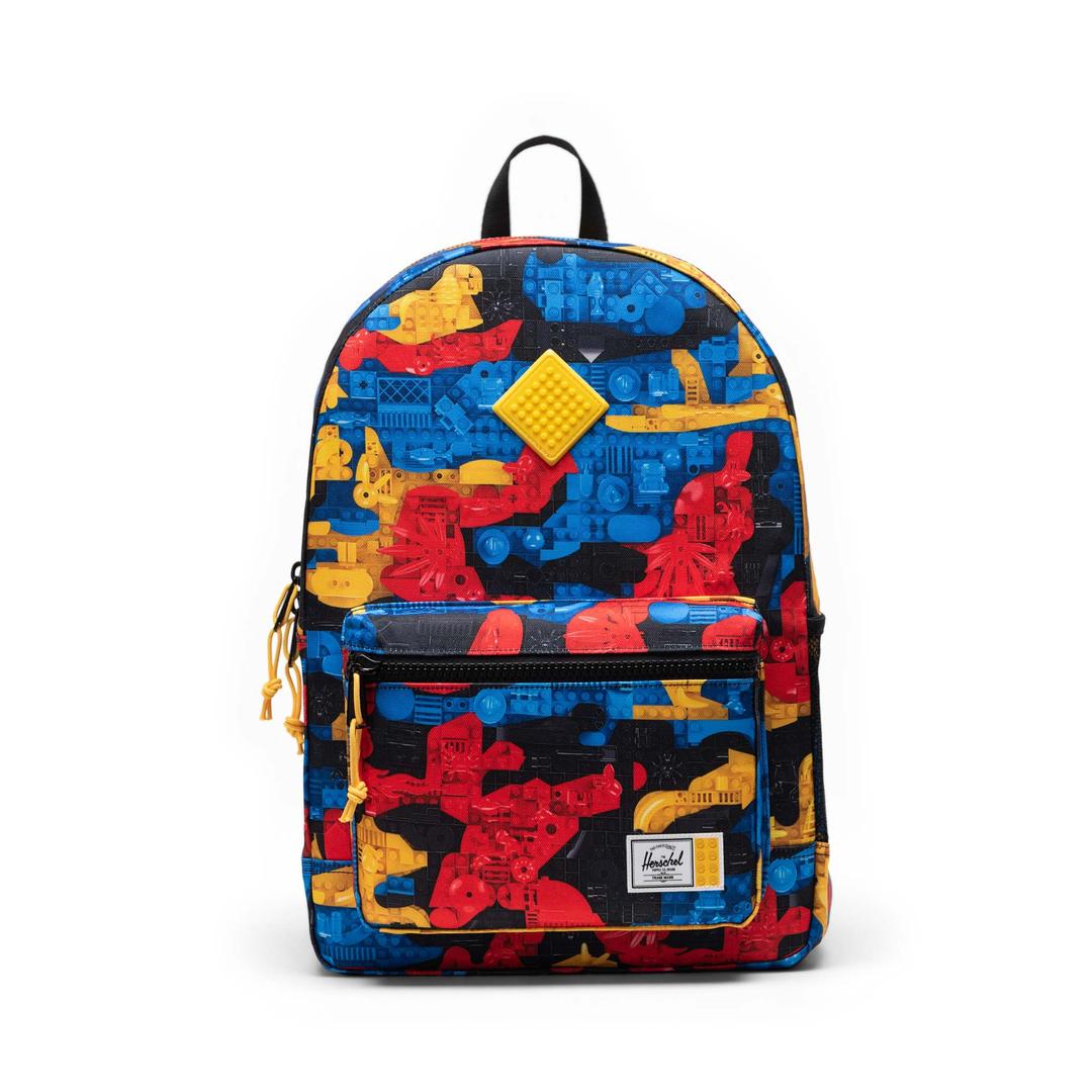 LEGO Herschel Heritage Youth Backpack - Scavenger Hunt Bricks