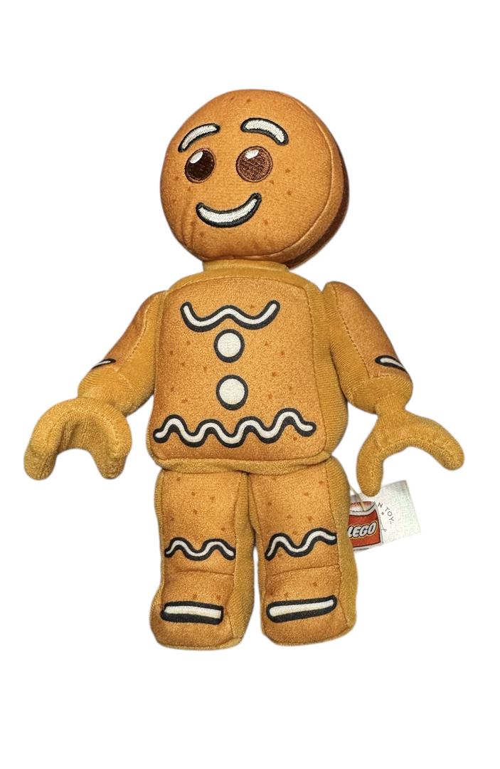 LEGO Minifigure Gingerbread Man 9” Plush Character