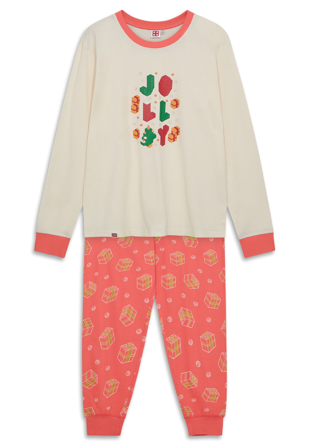 LEGO Adults Christmas Pajamas – Off White