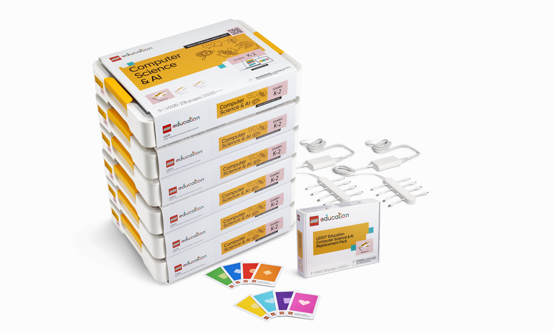 LEGO Computer Science & AI Classroom Bundle K-2