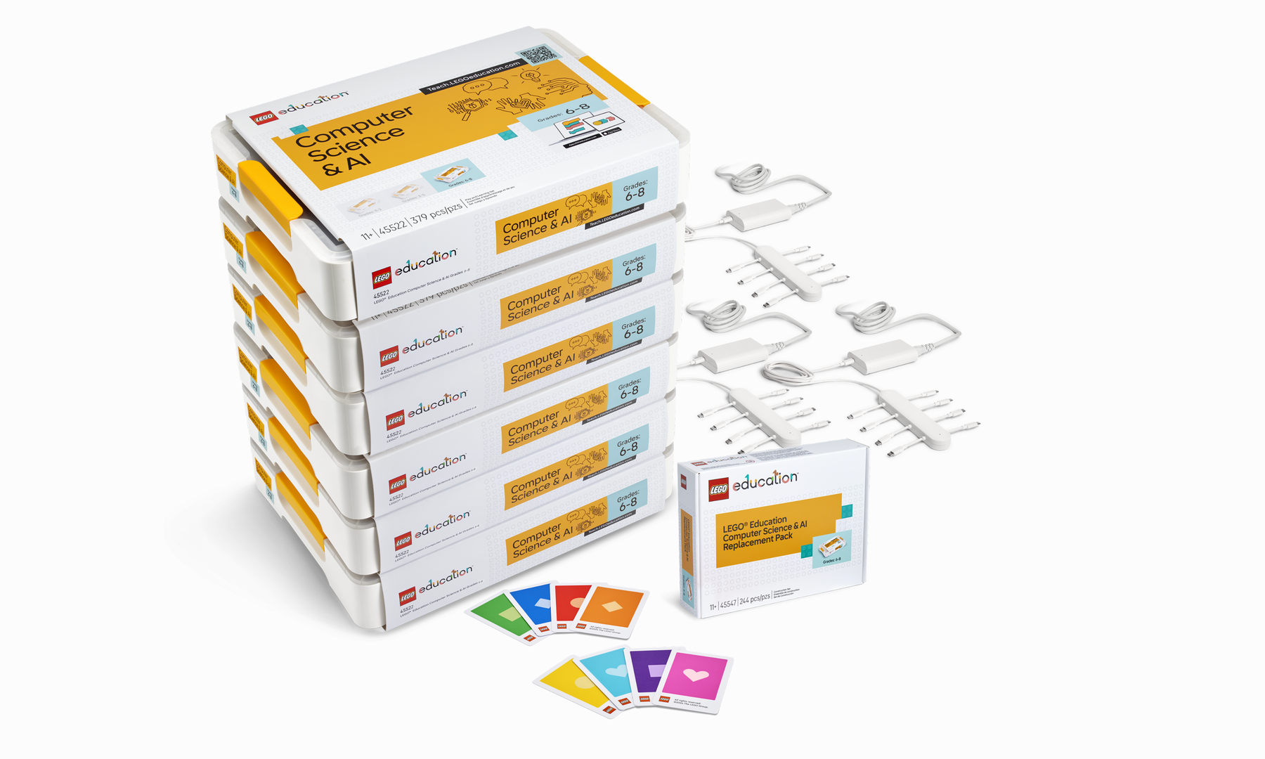 LEGO Computer Science & AI Classroom Bundle 6-8