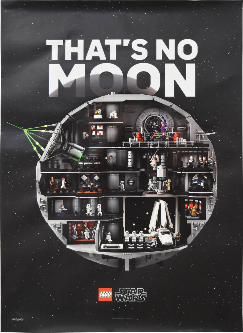 LEGO UCS Death Star Poster