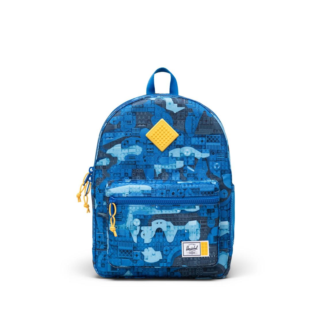 Sac à dos Herschel Heritage pour enfants - Bleu briques abstraites (5010429-1) — Prix et comparaison | Brick Broker