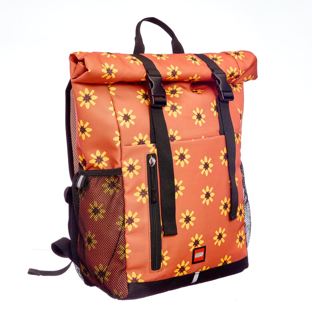 Printed Rolltop Backpack - Sunflower (5010889-1)