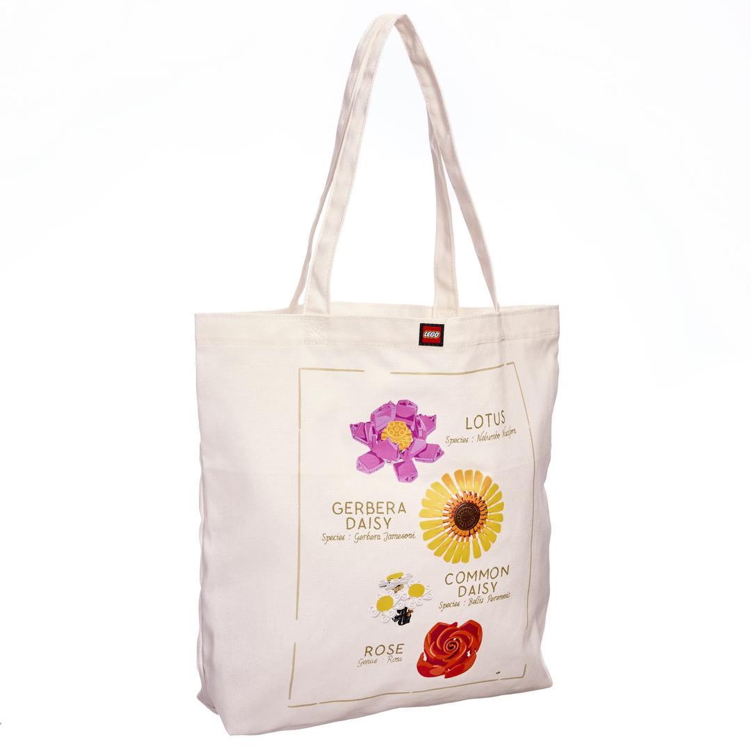 Simple Canvas Tote - Flower Names (5010890-1)