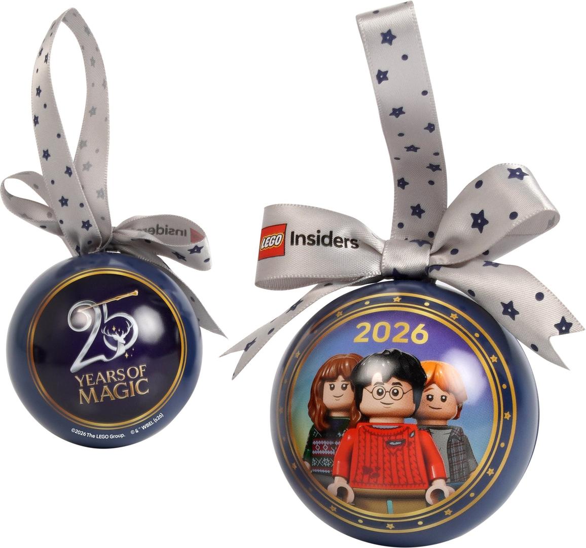 LEGO LEGO Harry Potter 25th Anniversary Holiday Baubles set 5011093