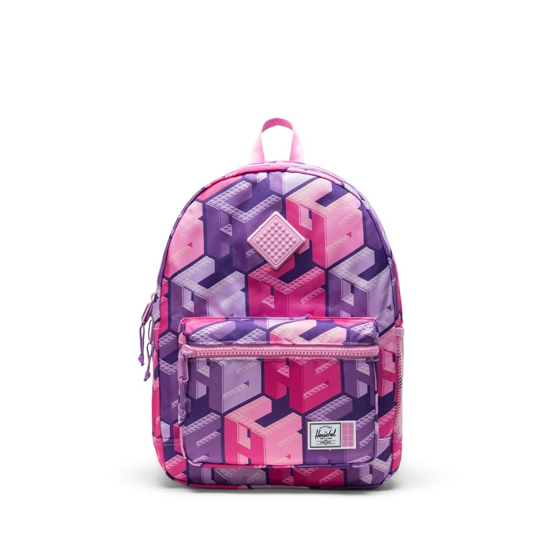 Herschel Heritage Kids Backpack - Monogram Purple