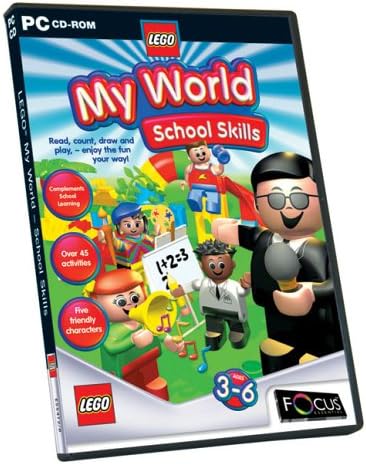 My World: School Skills LEGO set box